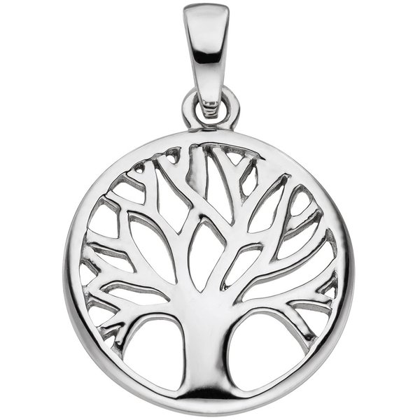 Schmuck-Set Baum Lebensbaum Weltenbaum 925 Silber Armband Anhänger Kette
