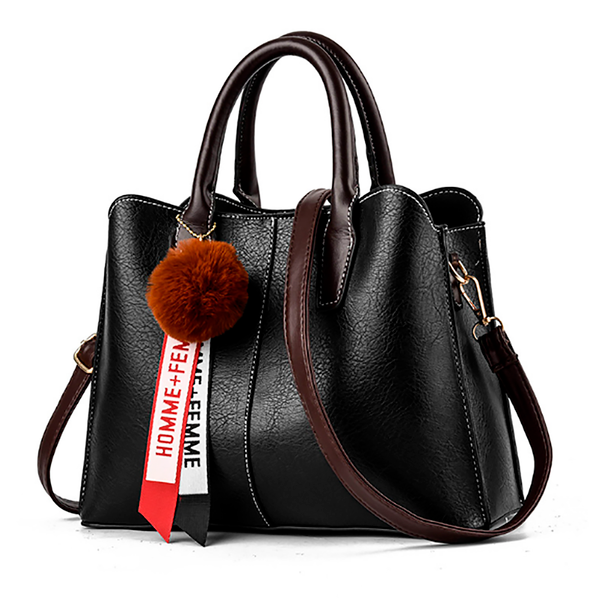 Handtasche für Damen, schwarz